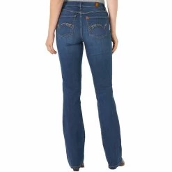 Wrangler Women's Aura Instantly Slimming Straight Leg Jeans