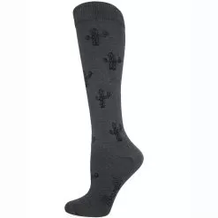 Wrangler Women's Cactus Print Knee High Socks